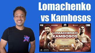 Vasiliy Lomachenko vs George Kambosos Jr Vacant IBF Lightweight Title Bout  Preview amp Prediction [upl. by Narmis644]