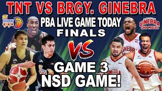 BRGY GINEBRA vs TNT Game 3 Finals  PBA Live Full Game Today  2K24 [upl. by Valaria]