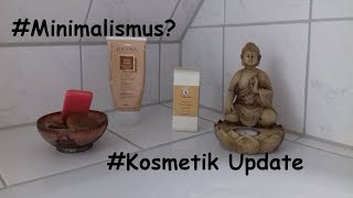 MINIMALISMUS MEIN KOSMETIK UPDATE [upl. by Ohare]