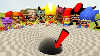 I Played DeathMatch Game With All New Types Of Sonic Tapes Family in Garrys Mod [upl. by Lemon131]