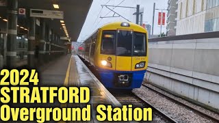 STRATFORD Overground Station 2024 [upl. by Spenser557]