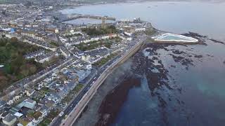 Lovely drone footage of Coulsons and Penzance Seafront  full HD [upl. by Cicily]