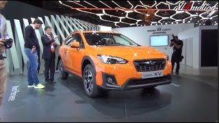 2018 Subaru XV SUV World Premiere  Geneva Autoshow [upl. by Leinaj88]