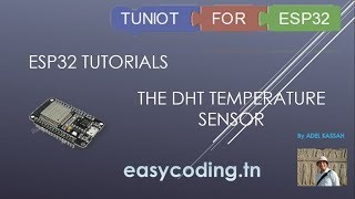 ESP32 tutorial A04 The DHT temperature and humidity sensor [upl. by Azmuh808]