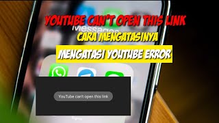 CARA MENGATASI YOUTUBE CANT OPEN THIS LINK DI YOUTUBE VANCED HP SAMSUNG A50 ANDROID 11 [upl. by Elephus]