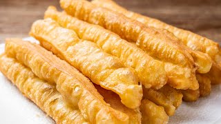 The easiest way you Must try Deepfried dough sticks Chinese Fritters vegan recipe [upl. by Fielding]