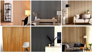 Acoustic Slat Wall Panel Designs  Inspiring Wall Panels Ideas For Everyone  Home Decoration Place [upl. by Darnall]