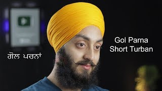 Gol Parna  Keski  Short Turban  Tact of month April 2019 [upl. by Eilyab]