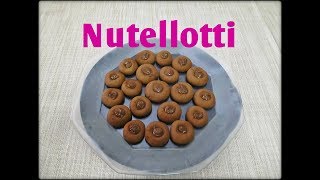 Ricetta Nutellotti fatta da Martina [upl. by Kanya]