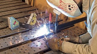 Welding 101 Fabricating a Steel Handrail [upl. by Bain]