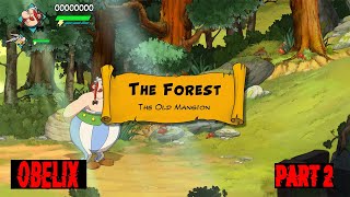 Asterix amp Obelix Slap Them All 2Level 2 The Forest1080P WalkthroughObelix [upl. by Nauqit]