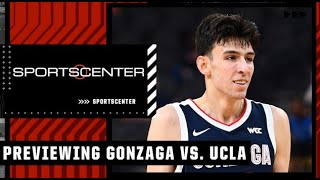 Previewing Gonzaga vs UCLA  SportsCenter [upl. by Venn895]