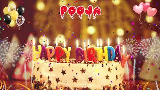 POOJA Birthday Song – Happy Birthday Pooja [upl. by Hsaniva]