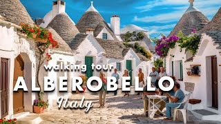 ALBEROBELLO 🇮🇹 ITALY 🇮🇹 walking tour 4k [upl. by Ttelrahc]