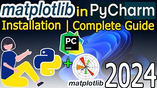 How to Install Matplotlib in PyCharm  Python Package on Windows 1011  2024 Update Complete Guide [upl. by Nella]