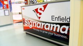 Running a Signarama franchise  Bosses [upl. by Wilmer]