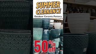 50 OFF All Outdoor Ceramic Pottery [upl. by Jeremiah883]