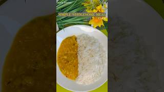 Dal Chawal  Dal Recipe  simple and easy meal shortsfeed [upl. by Aitekram]