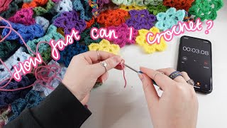 Finishing my 2021 Crochet Flower Mood Blanket [upl. by Nafis]