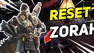 Daily Monster Hunter World Plays RESET 4 TO ZORAH [upl. by Bathsheeb]