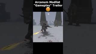 Arcanum Modlist quotGameplayquot Trailer 😍 skyrim skyrimanniversary elderscrolls shorts [upl. by Atnomed136]