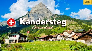 Kandersteg  One of The Most Beautiful Villages in Switzerland  Swiss Valley [upl. by Nirb914]