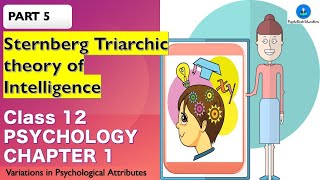 Class 12 Psychology CH1 PART 5  Triarchic theory of Intelligence by Sternberg [upl. by Barbe]