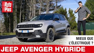 JEEP AVENGER eHYBRID 2024  un choix plus raisonnable   Essai [upl. by Nanci]