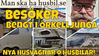 Besöker premiären 24 2022 hos Bengt i Örkelljunga Husbilar husvagnar Escape Vans Tältvagnar [upl. by Liuqnoj]