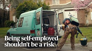 Being selfemployed shouldn’t be a risk  AXA UK [upl. by Anatol]