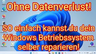 So einfach kannst du dein Windows Betriebssystem ohne Datenverlust selber reparieren [upl. by Adnawuj]