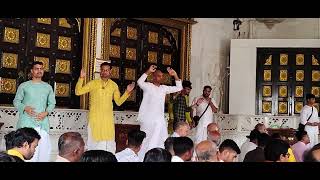 Iskcon temple singing dancing video [upl. by Ahseyt]