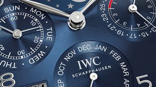 IWC Portugieser Perpetual Calendar Ref IW503401 Watch [upl. by Nylatsirk157]