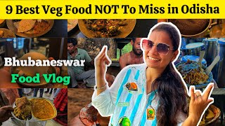 9 Best Food to Try in Odisha  Bhubaneswar Street Food Tour Dahi Bara Odia Food Rasgulla amp More [upl. by Ancell]