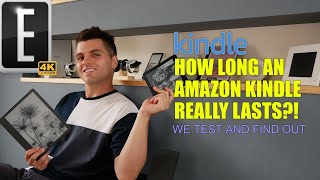 How Long Does A Kindle Paperwhite Battery Really Last  We Found Out [upl. by Aelem]