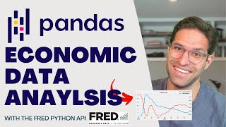 Economic Data Analysis Project with Python Pandas  Data scraping cleaning and exploration [upl. by Anirahc]