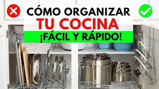 MEJORES IDEAS PARA ORGANIZAR TU COCINA ANTES DE 2025  CÓMO ORGANIZAR LA COCINA [upl. by Mont243]