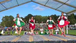 Braemar Gathering 2017  Highland Dancing competitions showing the Hullachan and Irish Jig [upl. by Portwine]