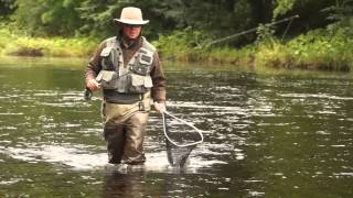 Fly Fishing Techniques on the River Tees [upl. by Aerdnaeel872]