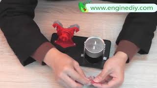 Enginediy Steam Engine  DIY Educational Toy Kit [upl. by Lanaj]