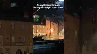 Peaky Blinders filming spotted in central Birmingham [upl. by Pattison]