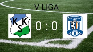 KKS KALISZ II  POLONIA MARCINKI KĘPNO 00 CAŁY MECZ V LIGA [upl. by Kendall455]