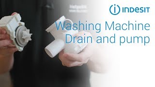 How to resolve washing machine drain and pump problems  by Indesit [upl. by Ian]