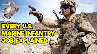 Every US Marine Corps Infantry Job Explained in 16 Minutes or Less [upl. by Shaylah]