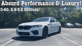 2022 BMW M5 Competition TEST DRIVEFULL REVIEW [upl. by Lettie]