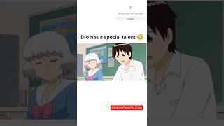 Bro has a special talent 😂 part 11  badass anime moments anime animeedits viralshort viral [upl. by Dredi116]