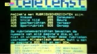 Teletekst in Nederland Jaren 80 [upl. by Spatz]