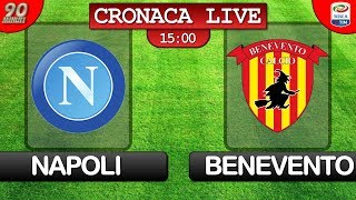 Live in diretta streaming di NAPOLI BENEVENTO del 170917 SERIE A [upl. by Niuqauj922]