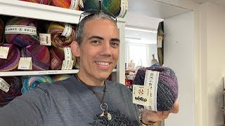 MY FIRST EVER TRIP TO MY LOCAL YARN STORE [upl. by Ecnesse]