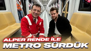 ALPER RENDE İLE ÇEKMEKÖY SULTANBEYLİ METROSUNDA TEST SÜRÜŞÜ YAPTIK [upl. by Lanevuj]